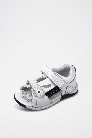 Sandales en cuir - Blanc
