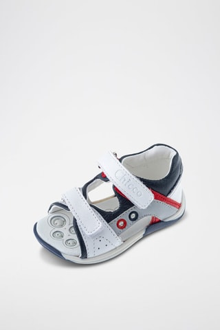 Sandales en cuir - Blanc