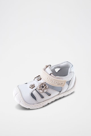 Sandales en cuir - Blanc