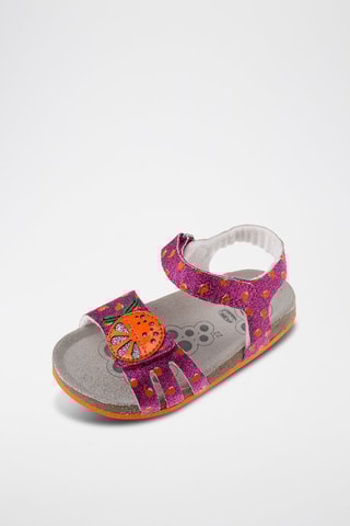 Sandales - Fuchsia