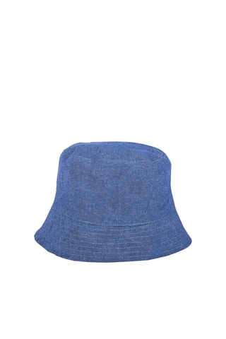 Bob réversible en jean - Bleu cobalt