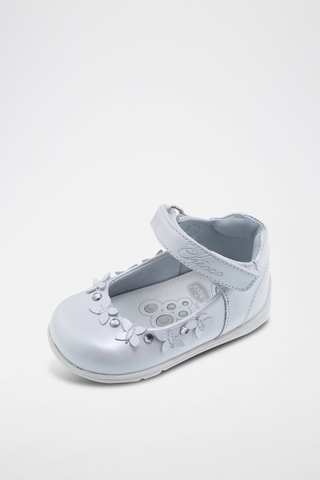 Babies en cuir - Blanc