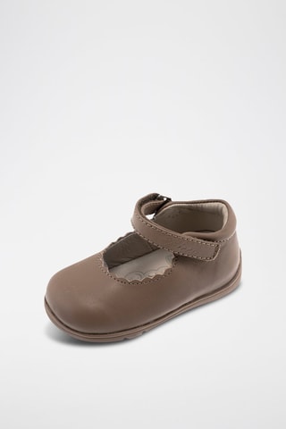 Babies en cuir - Marron