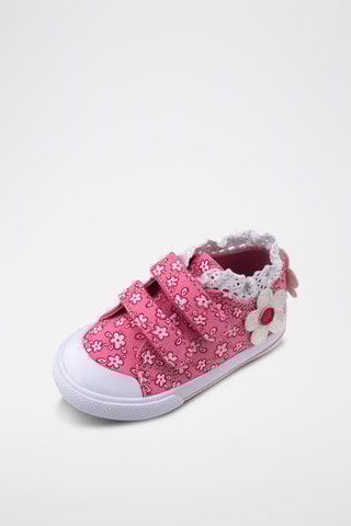 Baskets - Rose et beige