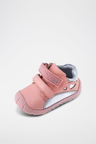 Baskets en cuir - Rose