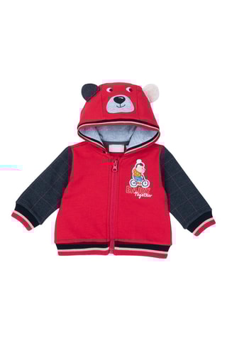 Gilet à capuche - Rouge