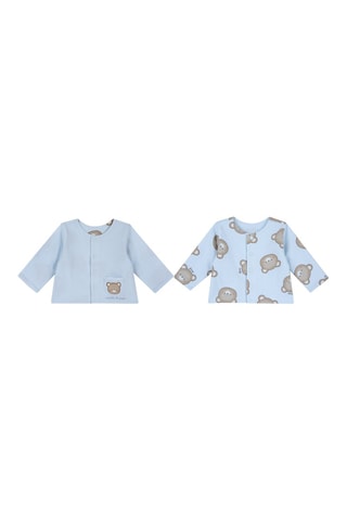 Gilet - Ciel et gris