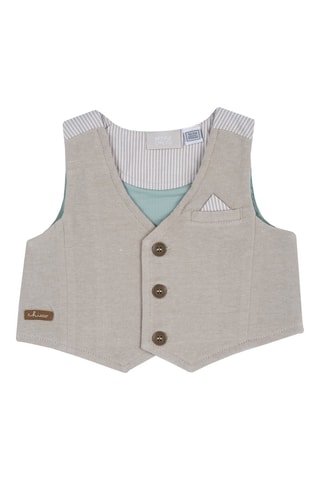 Gilet de costume - Beige