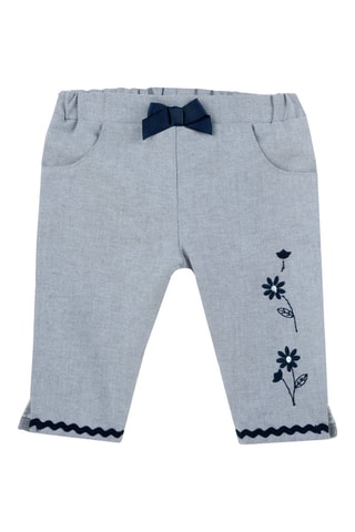 Pantalon - Gris clair chiné
