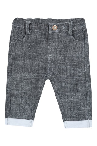 Pantalon - Noir chiné