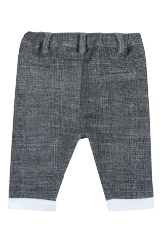 Pantalon - Noir chiné