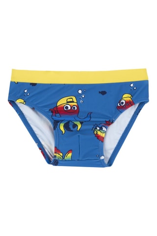 Slip de bain - Bleu pétrole