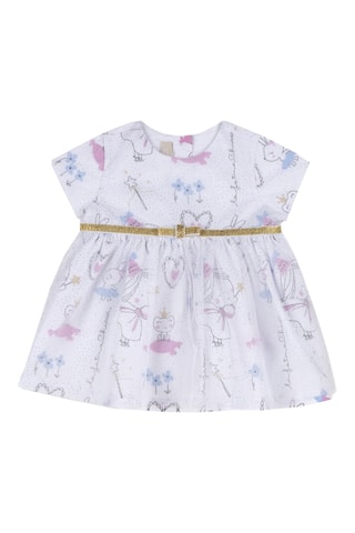 Robe - Blanc et rose