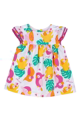 Robe - Blanc et rose