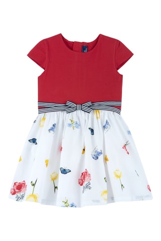 Robe - Rouge et blanc