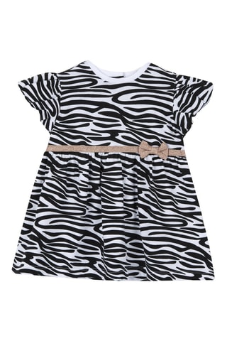 Robe - Blanc et noir