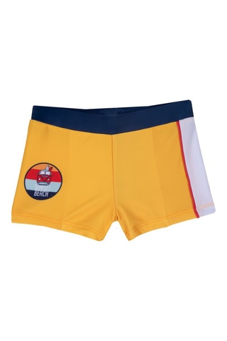 Boxer de bain - Jaune