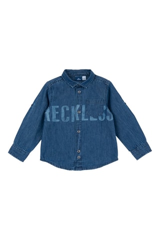 Chemise en jean - Bleu