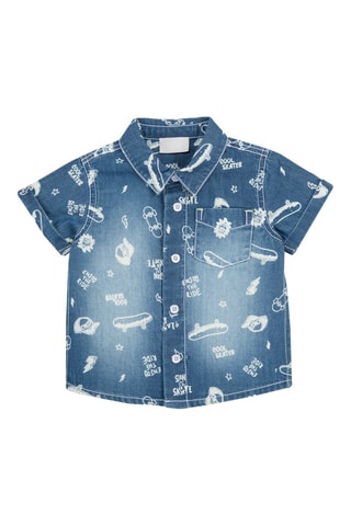 Chemise - Bleu