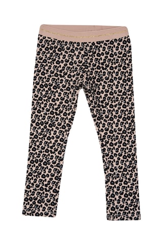 Legging - Marron et rose