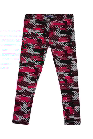 Legging - Rouge et noir