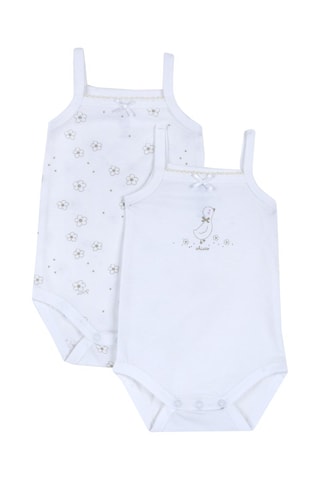 2 bodys - Blanc