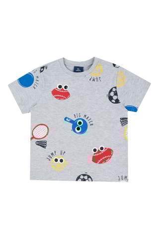 T-shirt - Gris clair