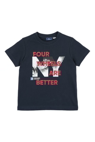 T-shirt - Bleu foncé