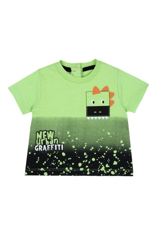 T-shirt dip and dye - Vert clair