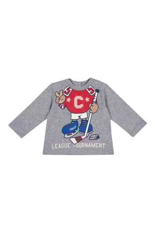 T-shirt - Gris chiné