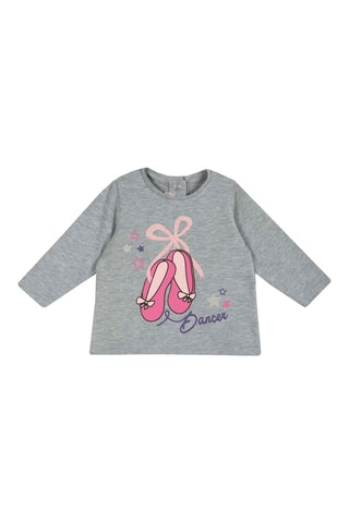 T-shirt - Gris chiné