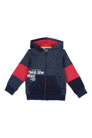Sweat à capuche - Bleu