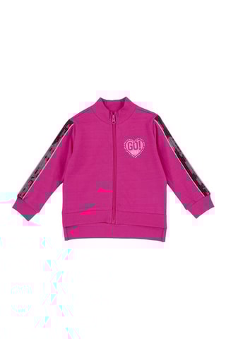 Sweat asymétrique - Fuchsia