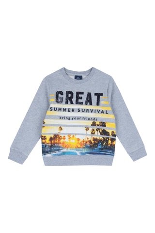 Sweat - Gris chiné