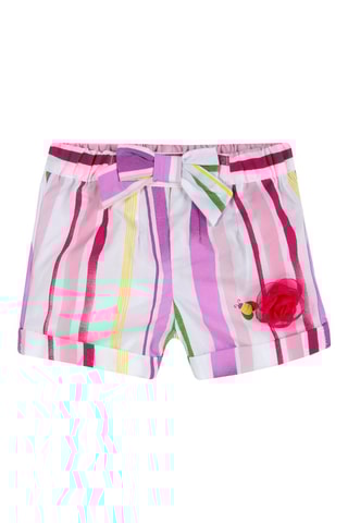 Short - Rose et blanc