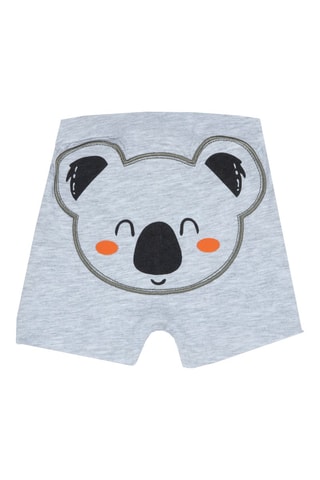 Short - Gris clair chiné