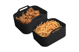 2 paniers de cuisson en silicone - 21,5 x 14,5 cm