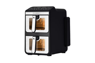 Double friteuse à air verticale - 11 l - 7 programmes