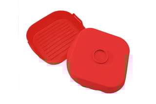 2 paniers de cuisson en silicone - 21 x 21 cm