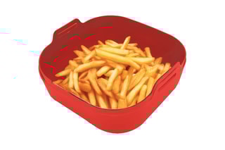 2 paniers de cuisson en silicone - 21 x 21 cm
