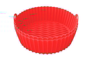 2 moules en silicone ronds - 20 cm