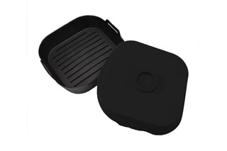 2 paniers de cuisson en silicone - 21 x 21 cm