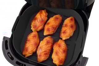 2 paniers de cuisson en silicone - 21 x 21 cm