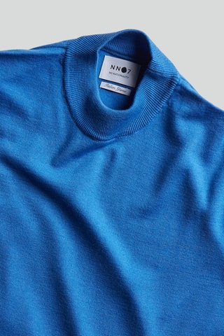 Pull en mérinos Martin - Bleu roi