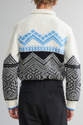 Pull en laine Winston - Ecru