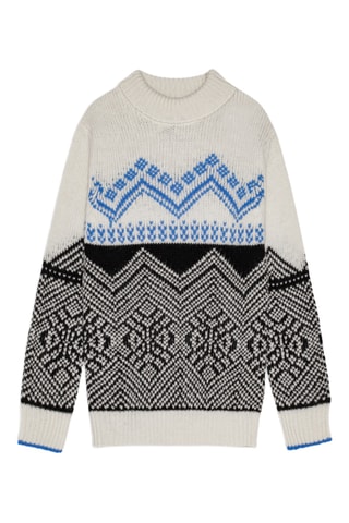 Pull en laine Winston - Ecru