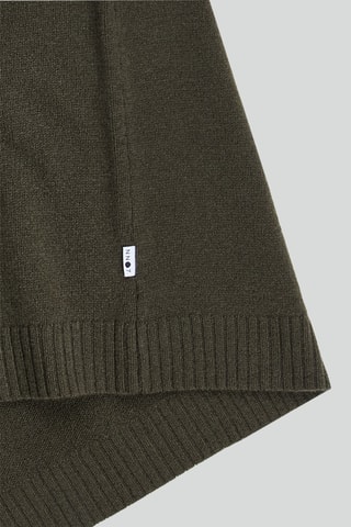 Pull sans manches en laine - Vert