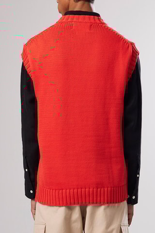 Pull sans manches Jason - Rouge