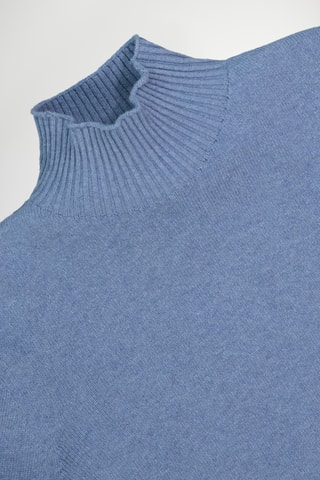 Pull en laine Clark - Bleu cobalt