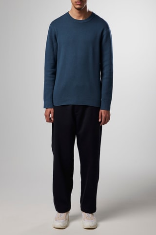Pull Luis - Bleu canard